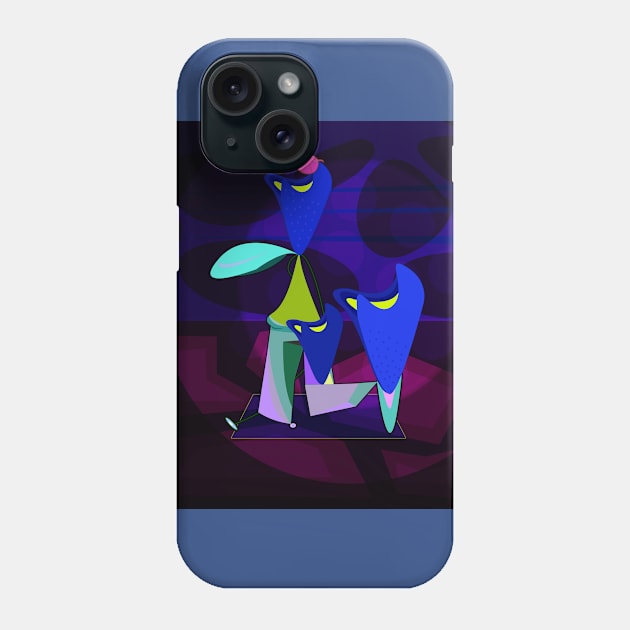 Abstract Stand Up Comedian Phone Case by momomoma