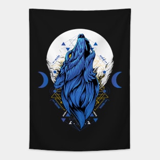 Wolf Howl Tapestry