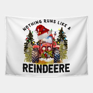 Nothing Runs Like a Reindeer Tapestry