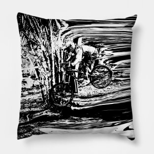 mtb downhill Pillow