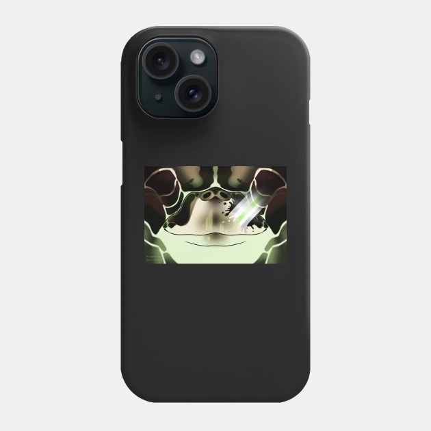 Agender Sea Turtle Face Phone Case by KeishaMaKainn