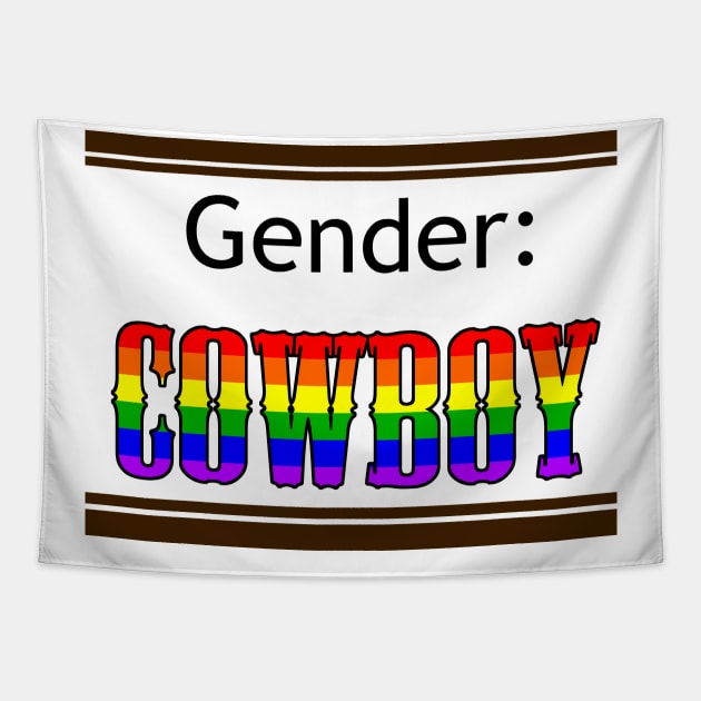 Gender: COWBOY - Rainbow Tapestry by Akamaru01