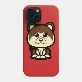 Akita Tooniefied Phone Case