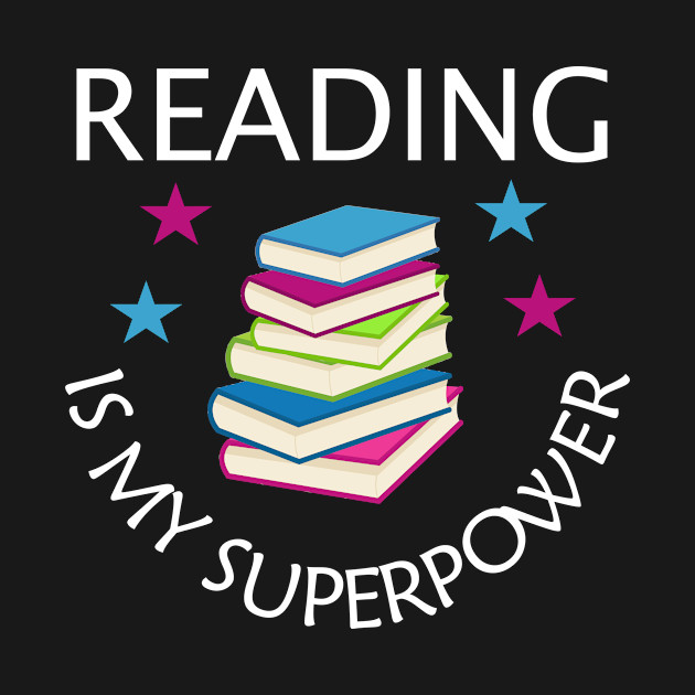 Disover Reading is my superpower - Book Lover - T-Shirt