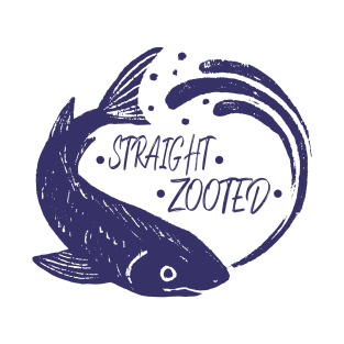 Straight Zooted Fish #3 T-Shirt