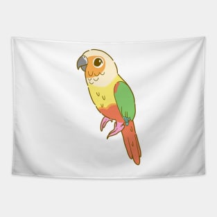 Pineapple Green Cheek Conure Tapestry