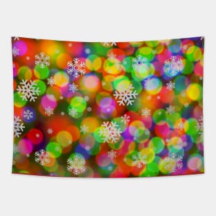 Christmas Lights Tapestry