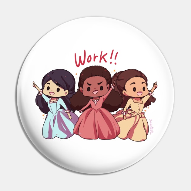 The Schuyler Sisters Pin by beailish