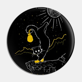 The Fool - Tarot Cats Pin