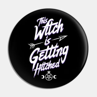 Goth Witch Bachelorette Pin