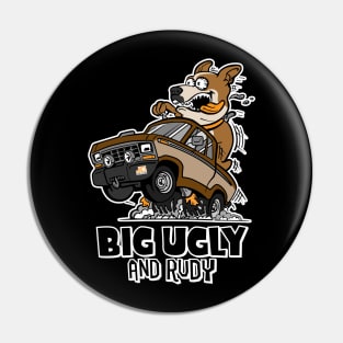 Big Ugly Double-Sided (Alt Design) Pin