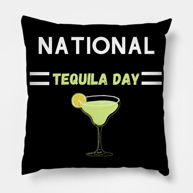 National Tequila Day Pillow by Success shopping