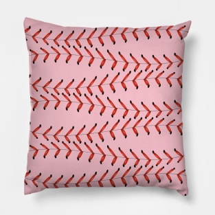 baseball stitches Pillow