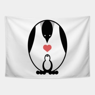 Penguin Family Tapestry