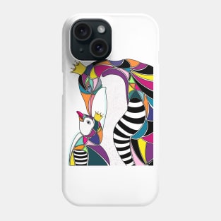 Mom and baby Penguin Phone Case