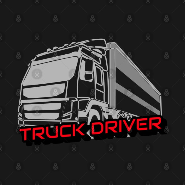 Truck driver by BB Funny Store