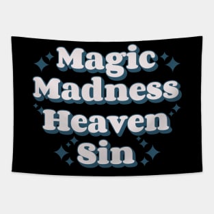 Magic Madness Heaven Sin v3 Tapestry