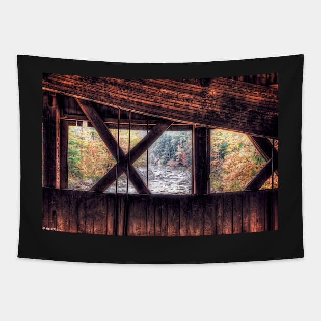 Autumn's Dawning Here Tapestry by BeanME