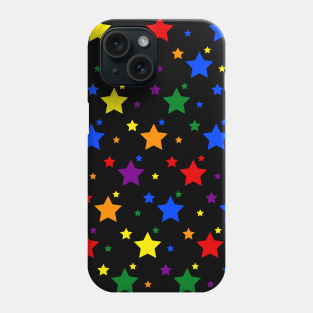 Colorful Rainbow Stars Phone Case