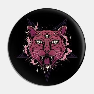 Satan Cat Pin