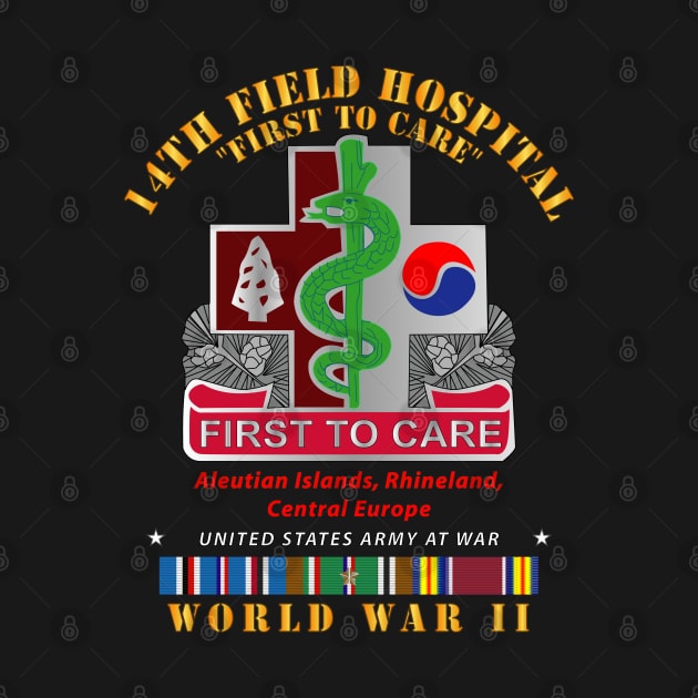 14th Field Hospital w  WWII  EU SVC by twix123844