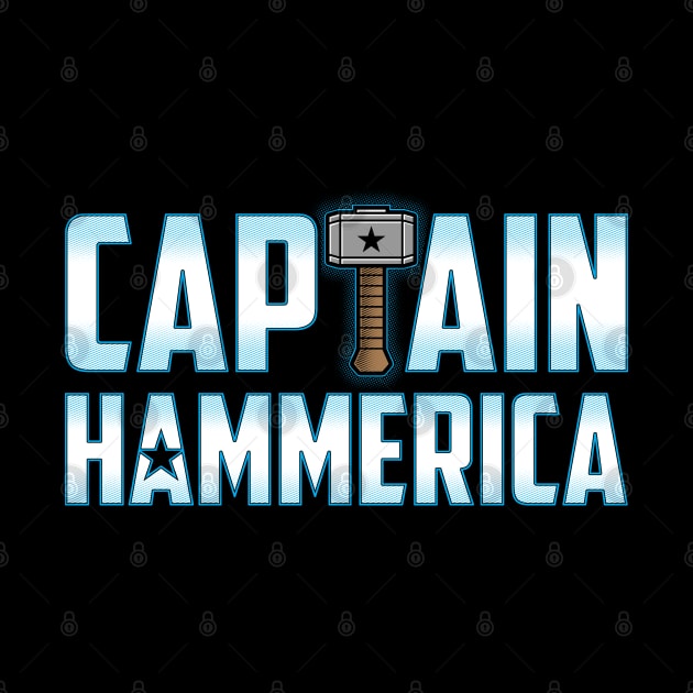 Captain Hammerica by TrulyMadlyGeekly