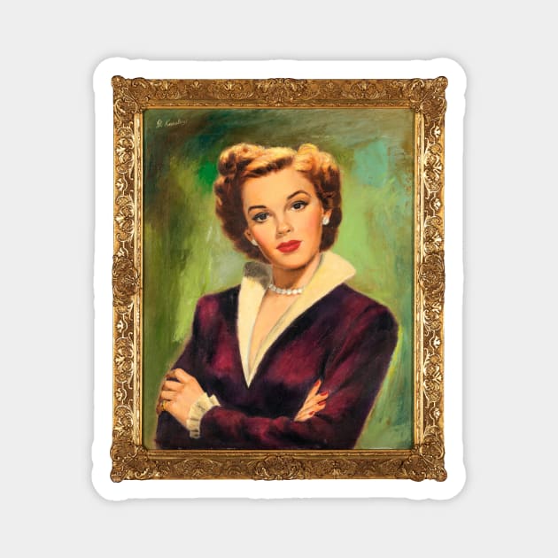 Judy Garland Magnet by Scum & Villainy