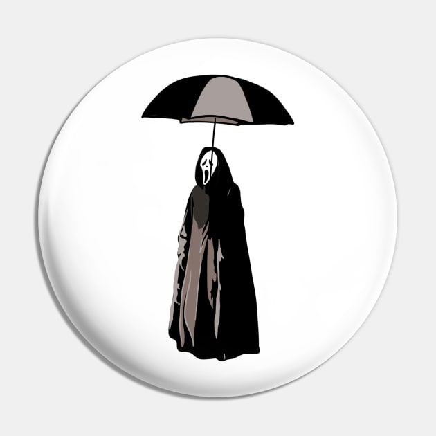 Umbrella Ghosty Pin by notastranger
