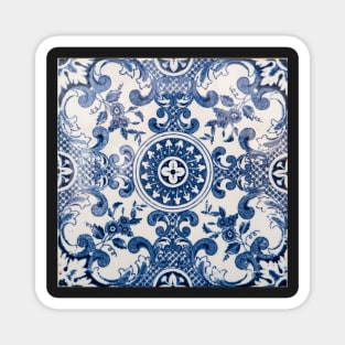 Traditional Portuguese glazed tiles Magnet