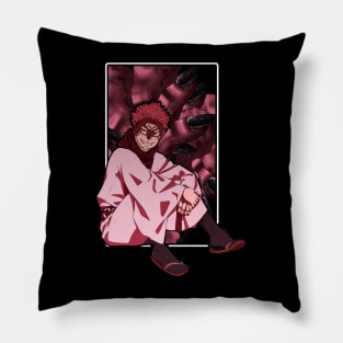 Demon of a Dozen Hands Pillow