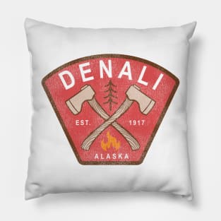 Denali National Park and Preserve Alaska Pillow