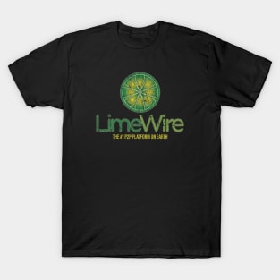 Limewire Vintage 90'S 2000'S Music Sharing Classic Throwback T-Shirt Limewire Vintage 90'S 2000'S Music Sharing Classic Throwback T-Shirt