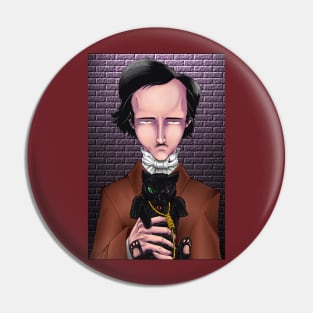 Edgar allan Poe Pin