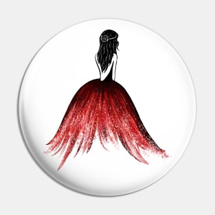 Ballgown Girl Pin