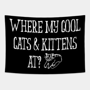 Cats and Kittens Tapestry