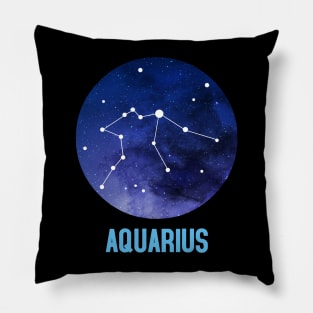 Aquarius constellation Pillow