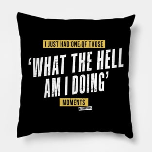 MythBusters What the hell am i doing Pillow