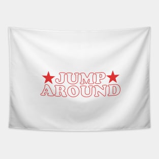 jump around Tapestry