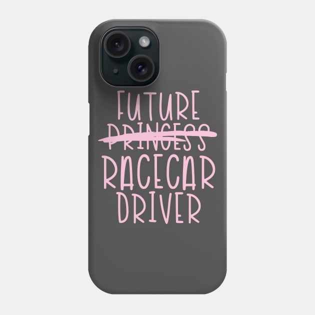 Future Racecar Driver - Pink Phone Case by hoddynoddy