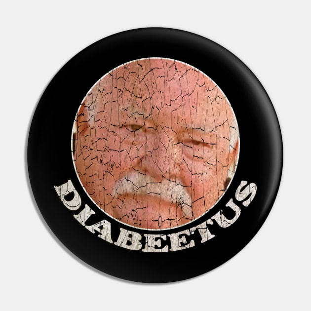 Diabetes Man Pin by Hat_ers