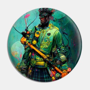 Future Human - 084 - Bagpiper Pin