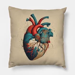 Natural Layers Heart Pillow