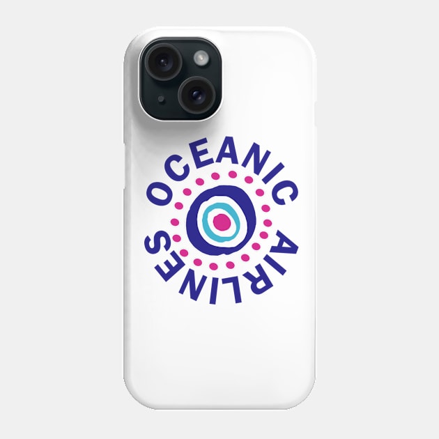 Lost Oceanic Airlines Phone Case by E