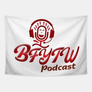 BFYTW Podcast Logo Tapestry