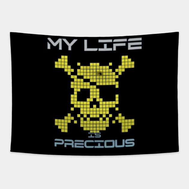 My life is precious Tapestry by coolartusa