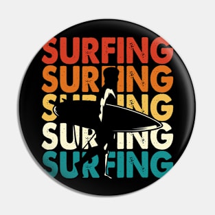 Surfing T Shirt For Women Pin