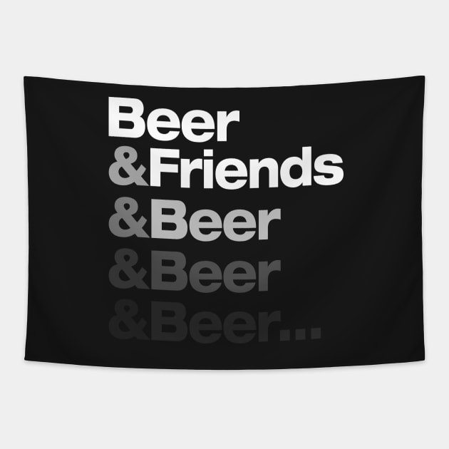 Beer & Friends Tapestry by NineBlack