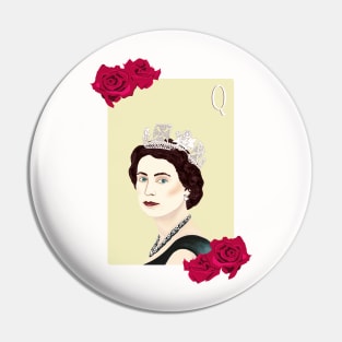 Queen Elizabeth ii Pin