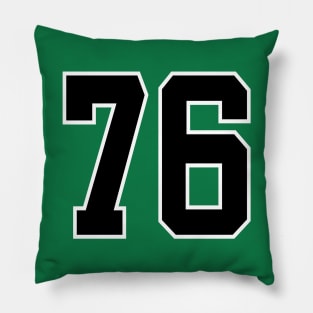 Number 76 Pillow