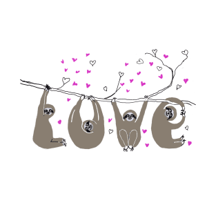 Sloth Love T-Shirt